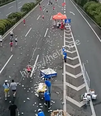 太原马拉松赛道垃圾复盘